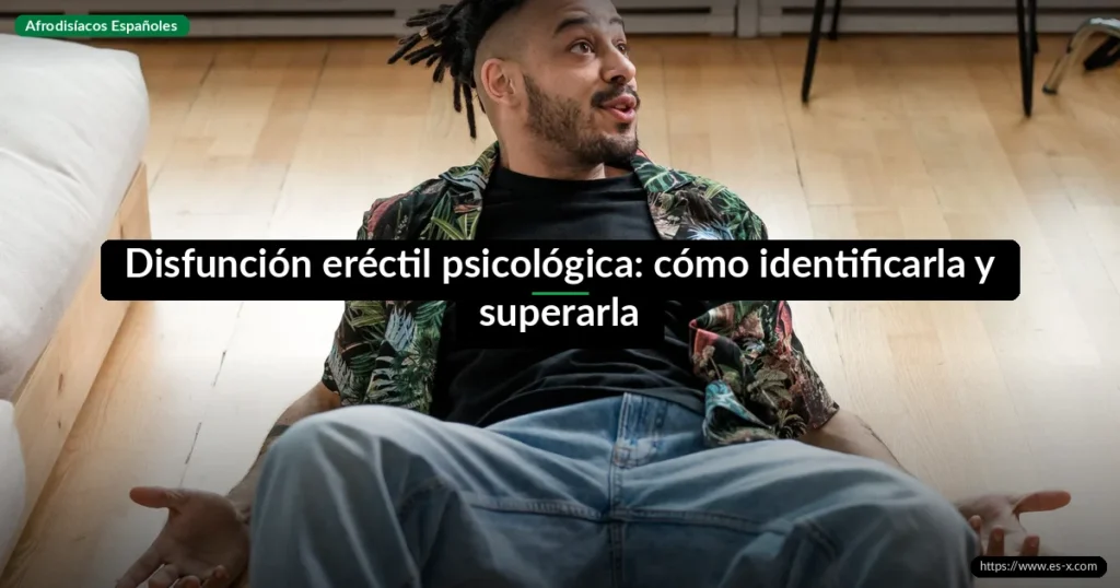 Disfunción eréctil psicológica: cómo identificarla y superarla