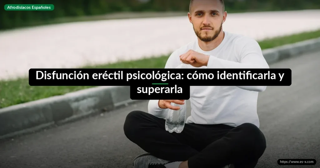 Disfunción eréctil psicológica: cómo identificarla y superarla