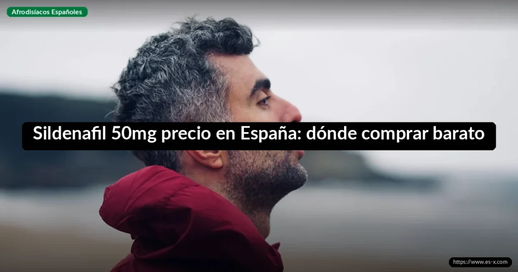 Sildenafil 50mg precio en España: dónde comprar barato