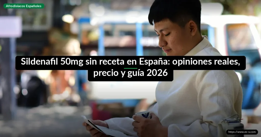 Sildenafil 50mg sin receta en España: opiniones reales, precio y guía 2026