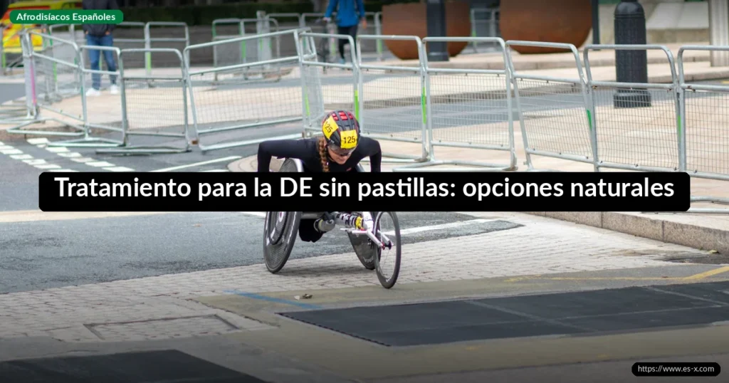 Tratamiento para la DE sin pastillas: opciones naturales