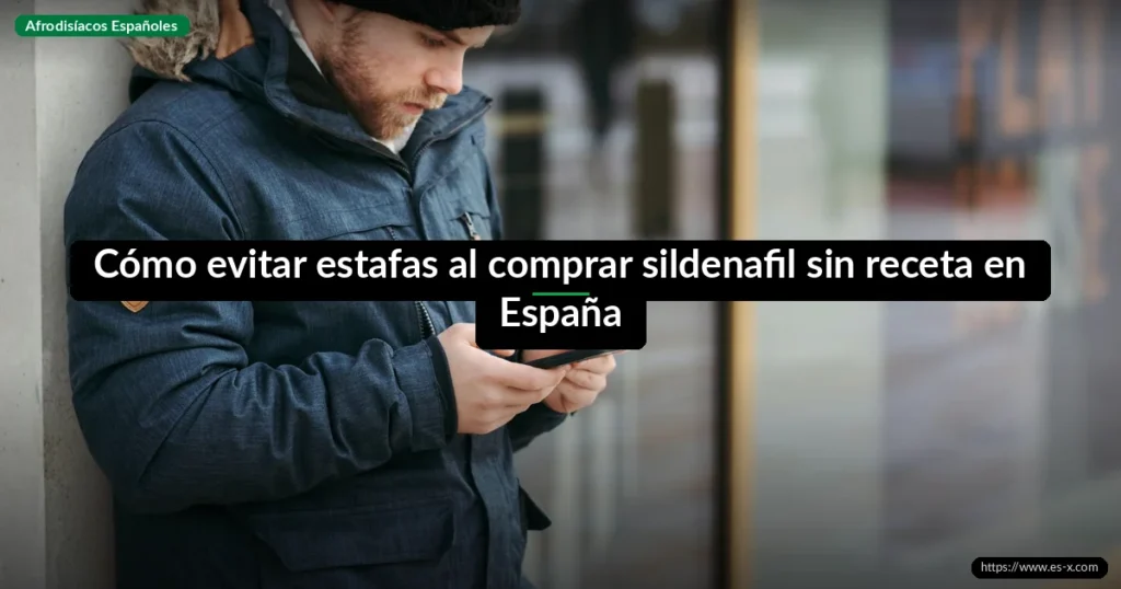 Cómo evitar estafas al comprar sildenafil sin receta en España