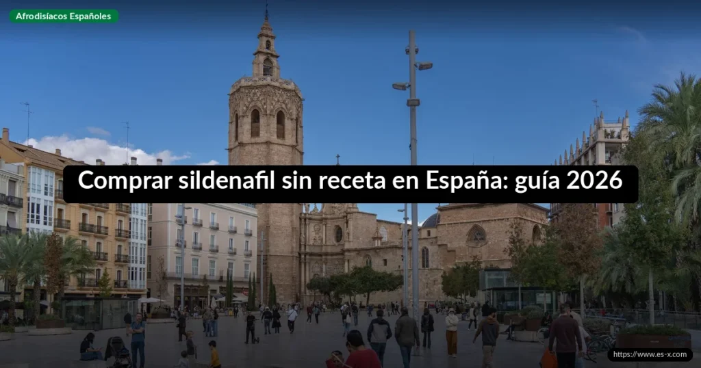 Comprar sildenafil sin receta en España: guía 2026