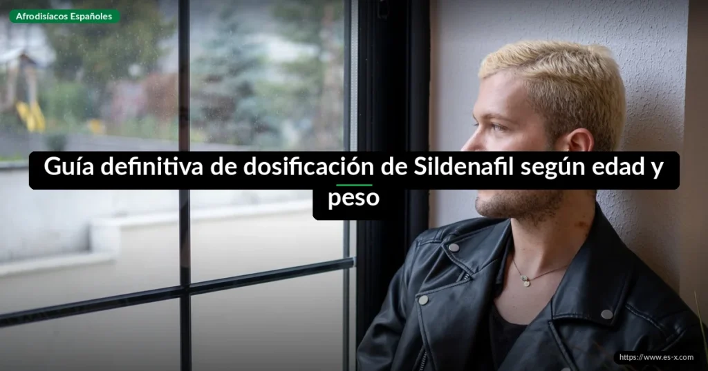 Guía definitiva de dosificación de Sildenafil según edad y peso