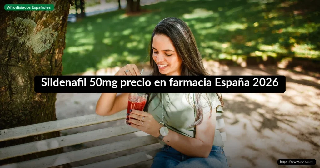 Sildenafil 50mg precio en farmacia España 2026
