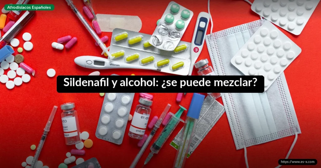 Sildenafil y alcohol: ¿se puede mezclar?
