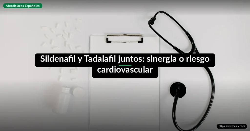 Sildenafil y Tadalafil juntos: sinergia o riesgo cardiovascular