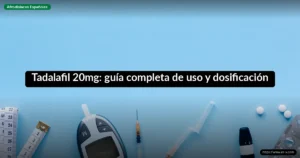 Tadalafil 20mg: guía completa de uso y dosificación