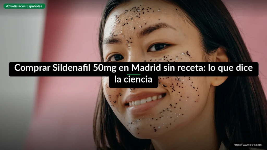 Comprar Sildenafil 50mg en Madrid sin receta: lo que dice la ciencia