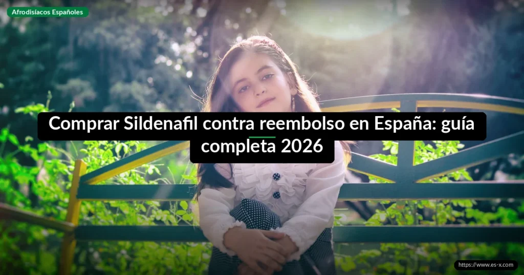Comprar Sildenafil contra reembolso en España: guía completa 2026