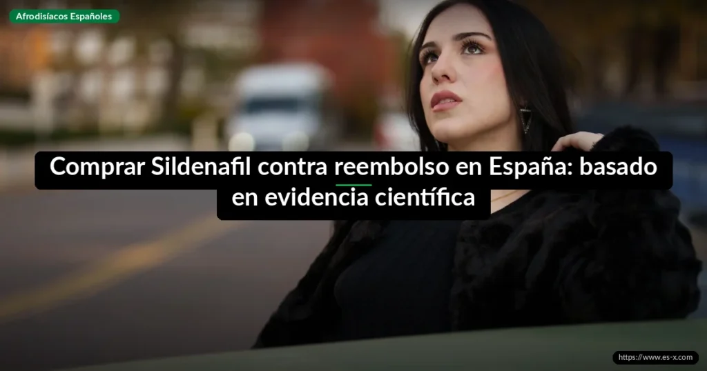 Comprar Sildenafil contra reembolso en España: basado en evidencia científica