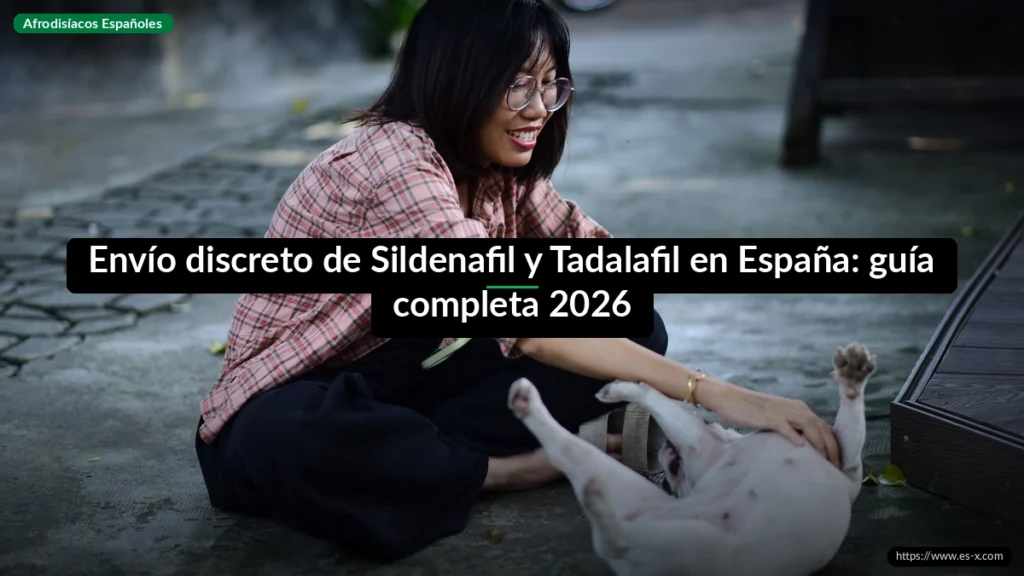 Envío discreto de Sildenafil y Tadalafil en España: guía completa 2026