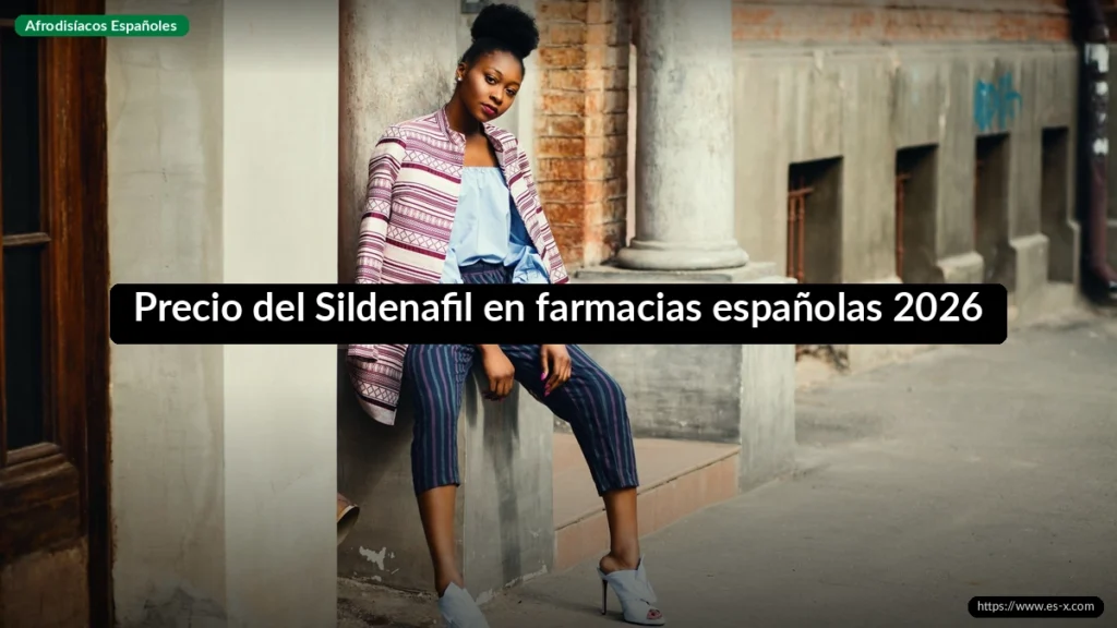 Precio del Sildenafil en farmacias españolas 2026