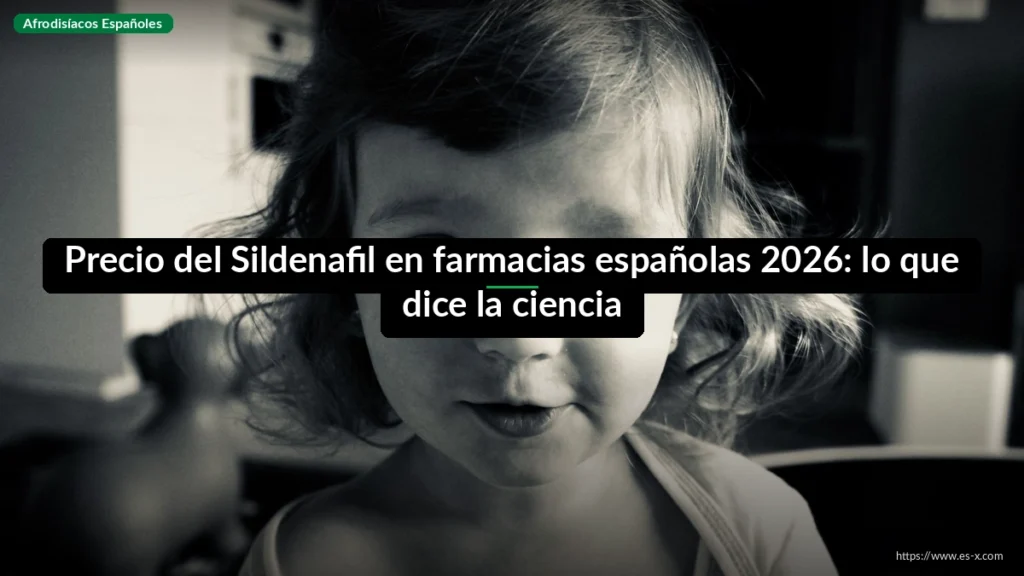 Precio del Sildenafil en farmacias españolas 2026: lo que dice la ciencia