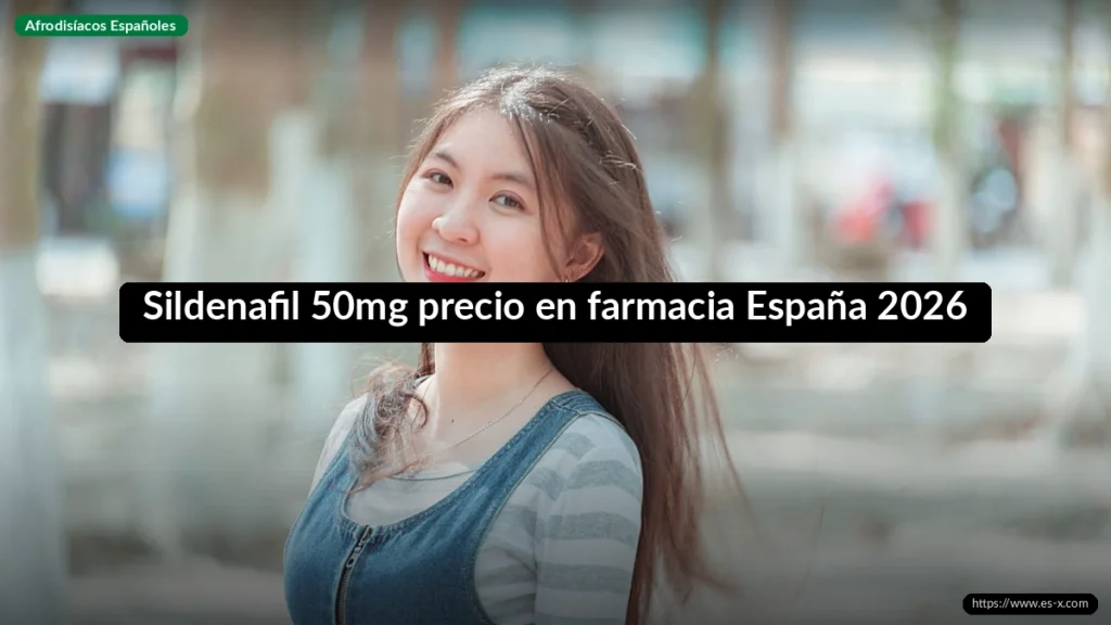 Sildenafil 50mg precio en farmacia España 2026